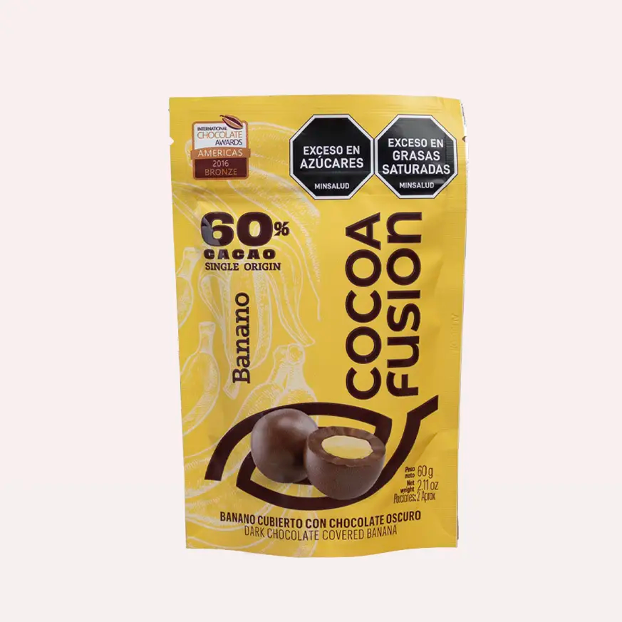 GRAGEAS BANANO 60% CACAO