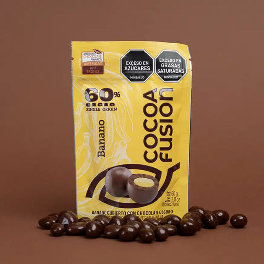 BANANA 60% COCOA DRAGEES