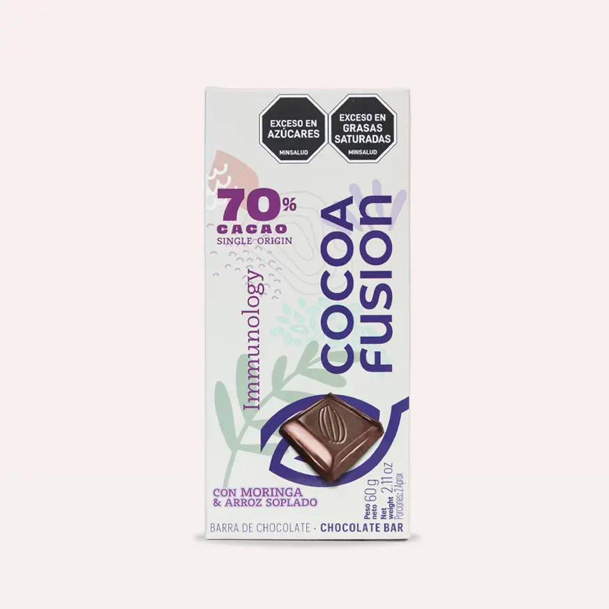Tableta Immunology 70% Cacao - Para tus defensas💪