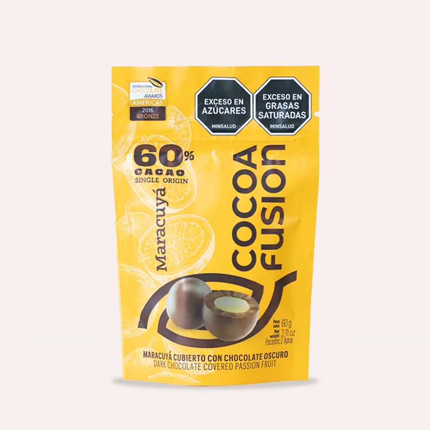 GRAGEAS MARACUYÁ 60% CACAO