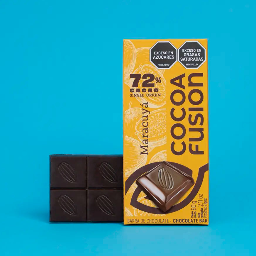 TABLETA MARACUYÁ 72% CACAO