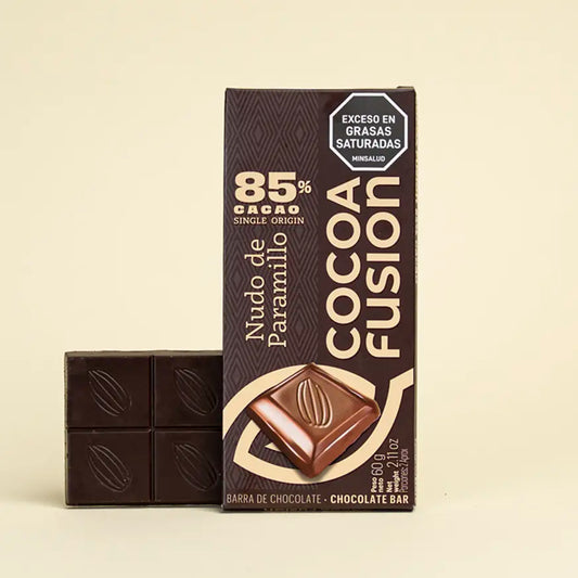 TABLETA NUDO DE PARAMILLO 85% CACAO