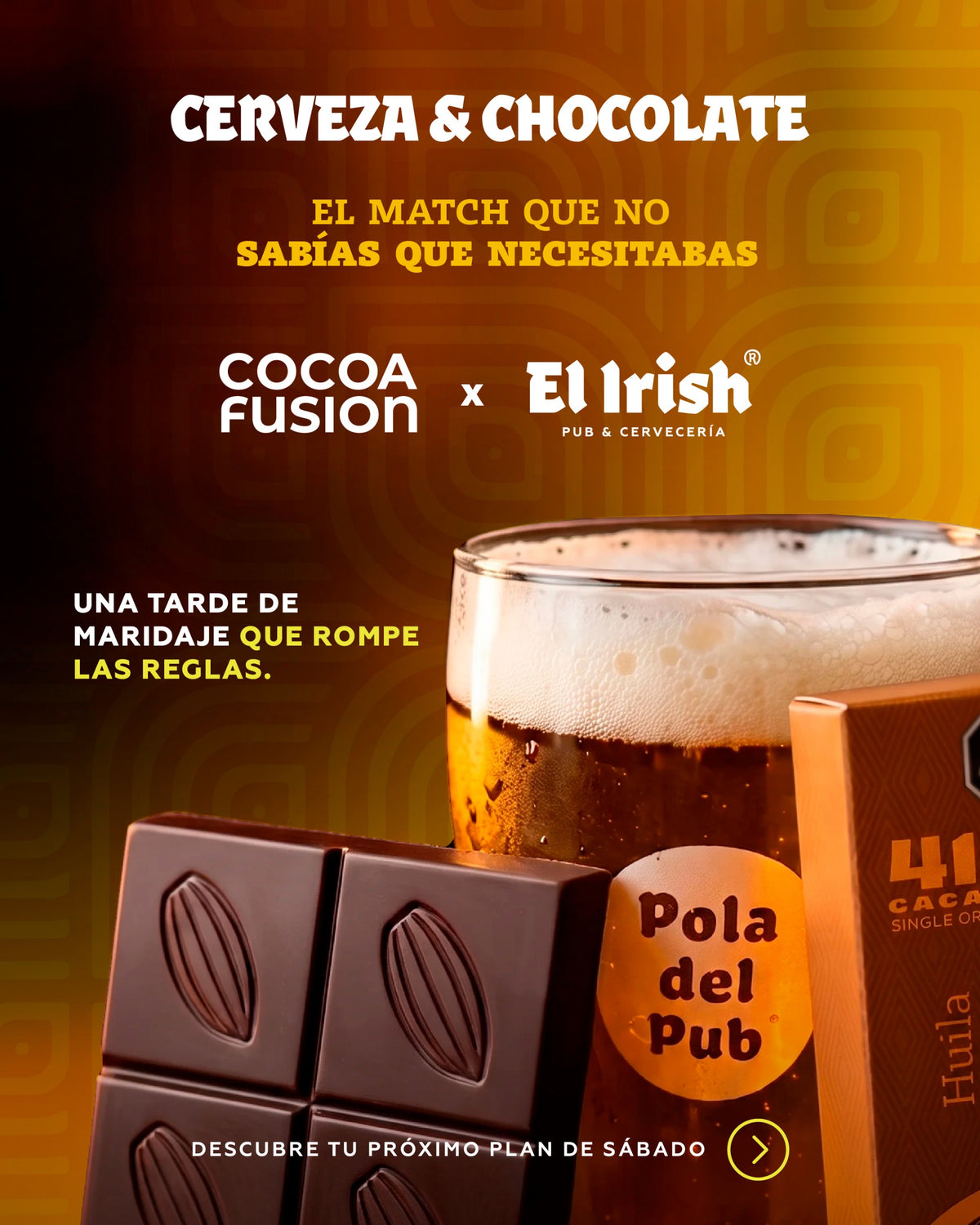 EXPERIENCIA COCOA FUSION x THE IRISH